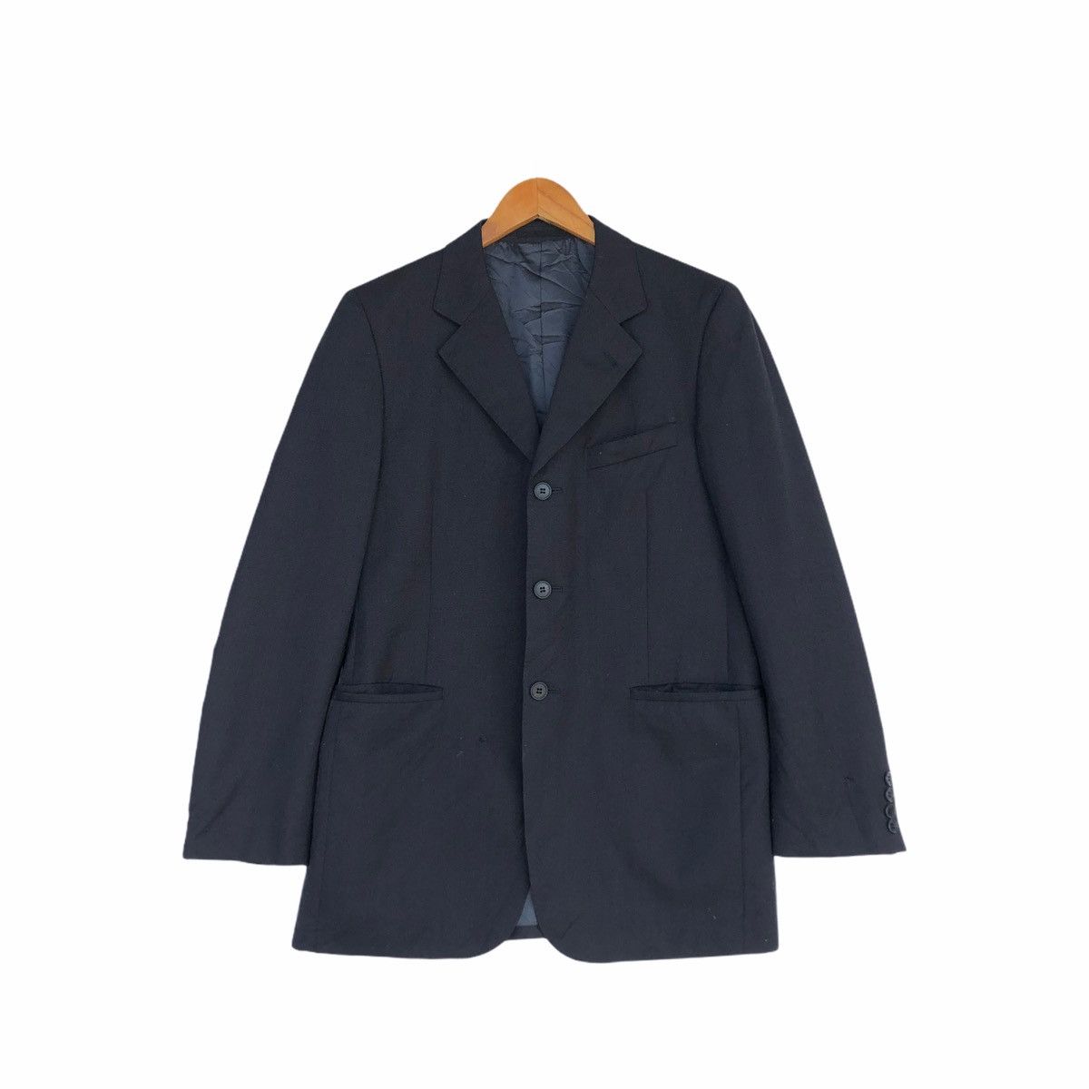 Japanese Brand × Yohji Yamamoto Yohji Yamamoto A.A.R D’urban Classic Blazer Jacket Size 38S - 2 Thumbnail