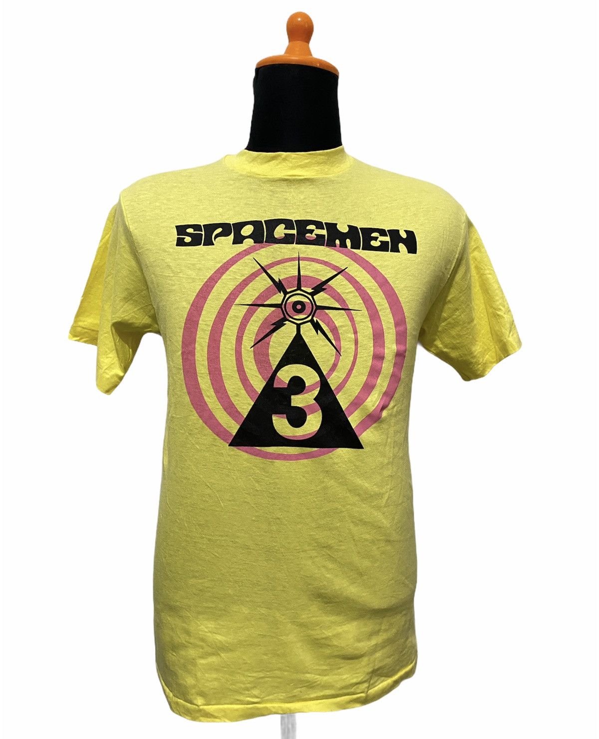 T-shirt Vintage Spiritualized Années 90 - Taille XL - Motif Groupe Spacemen 3 - Occasion Très Bon état