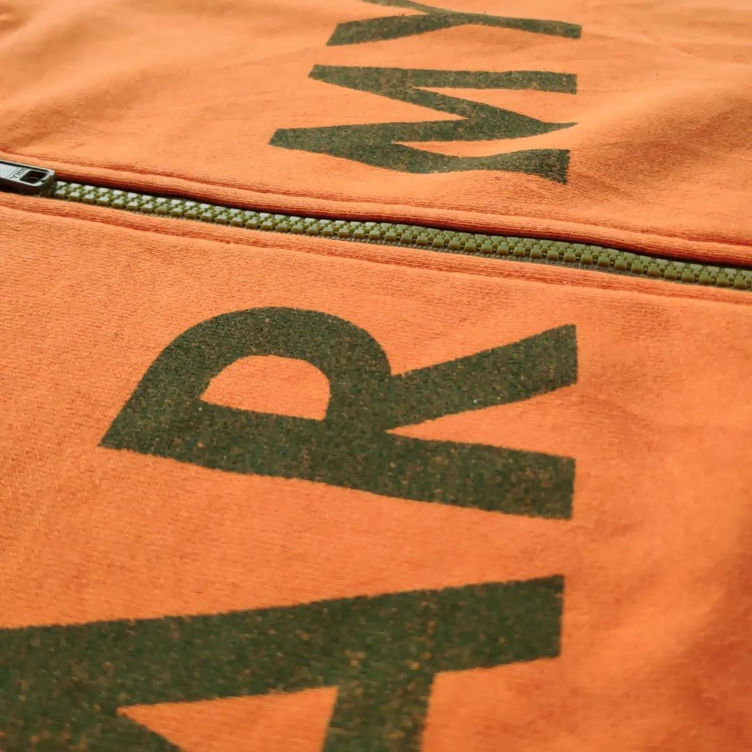 Wtaps WTAPS Big Logo ARMY Zip Hoodie Size US M / EU 48-50 / 2 - 2 Thumbnail