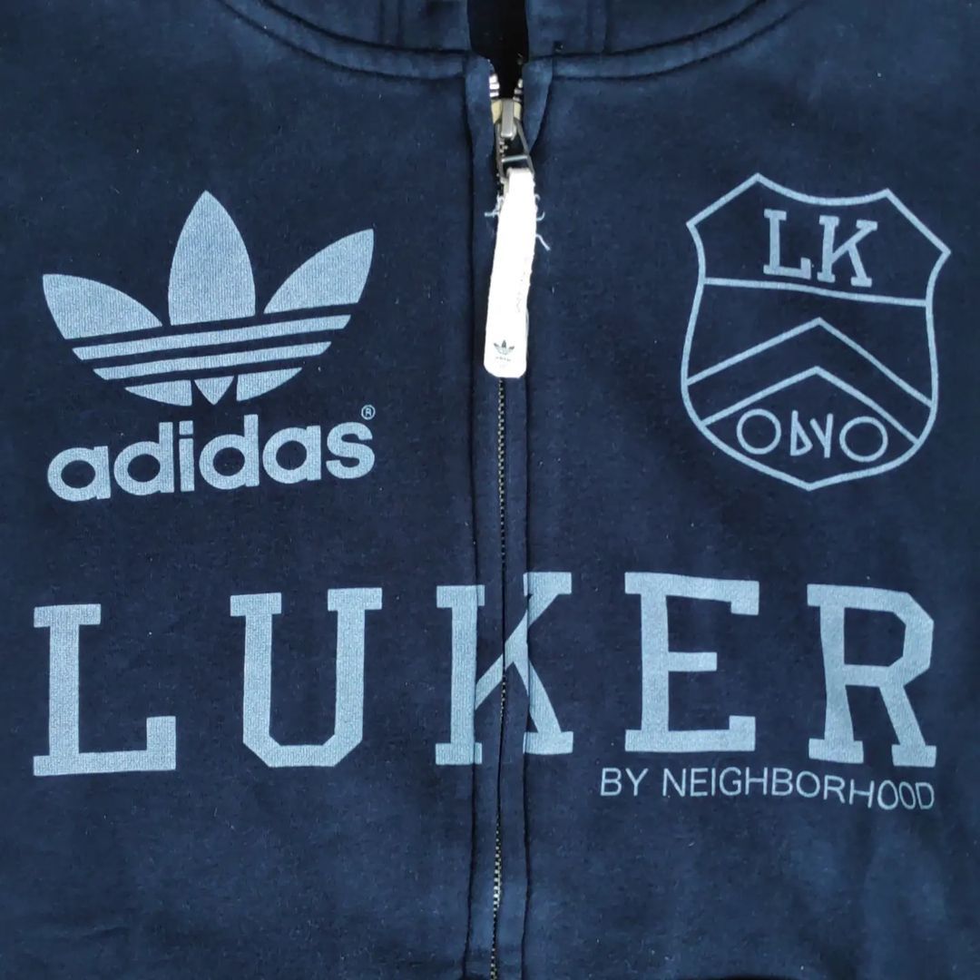 Adidas × Kazuki Kuraishi × Neighborhood ADIDAS X LUKER by Neighborhood obyo kazuki Zip Hood Size US S / EU 44-46 / 1 - 3 Thumbnail