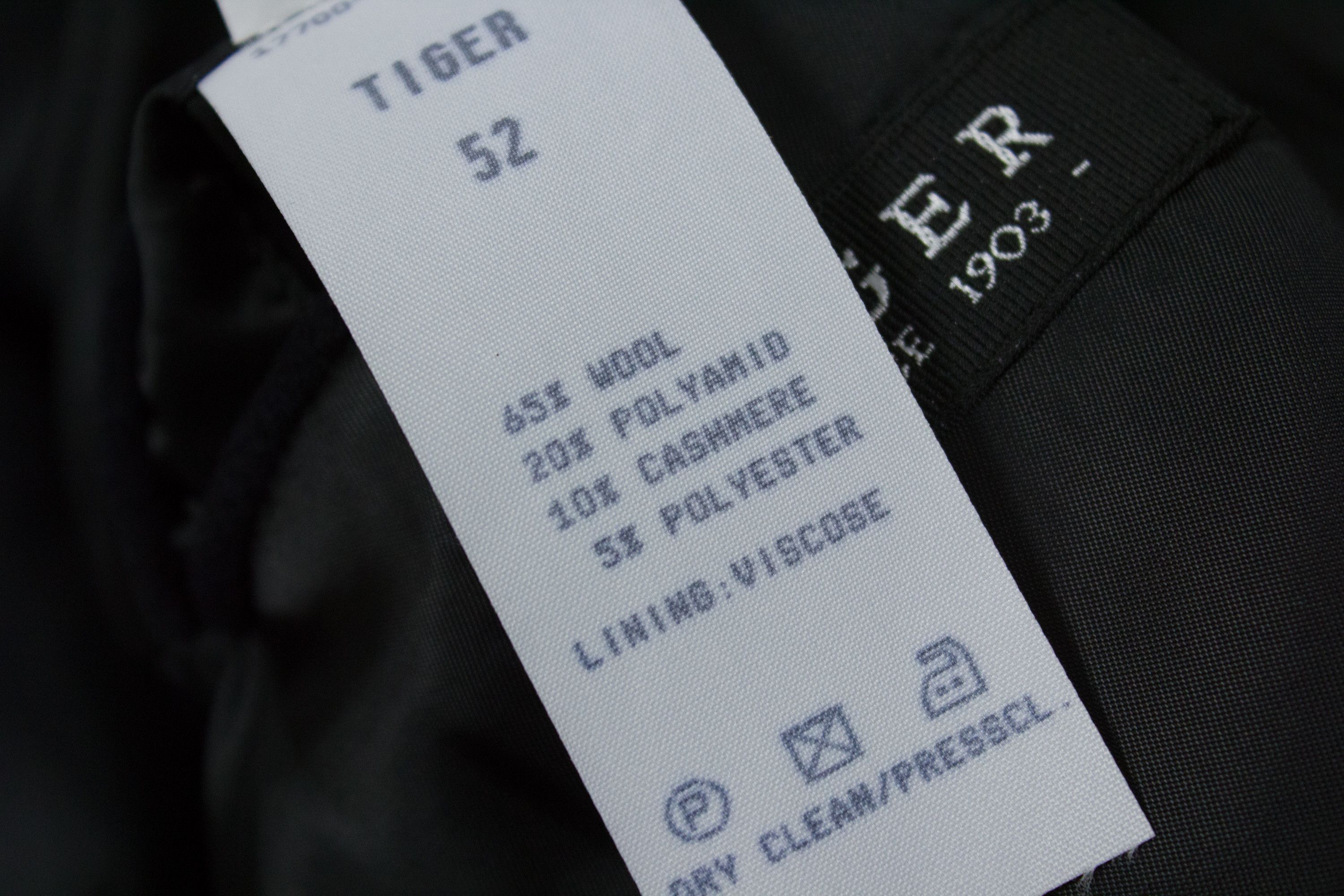 Tiger of Sweden Cashmere-Wool Blend Double Breasted Navy Coat Size US L / EU 52-54 / 3 - 8 Thumbnail