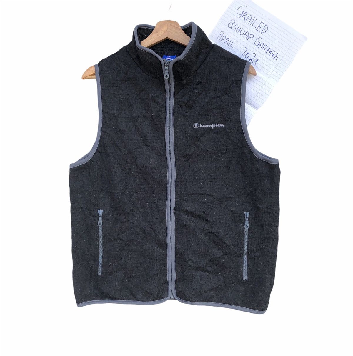 Vintage Champion Fleece Vest