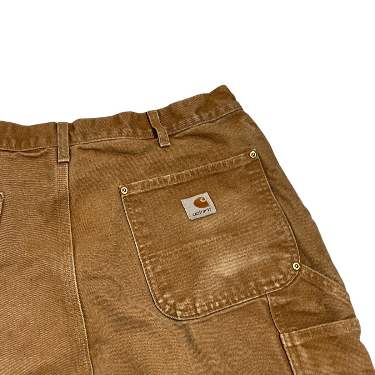 Carhartt × Vintage Vintage Carhartt Double Knee Pants Tan Size US 36 / EU 52 - 5 Thumbnail