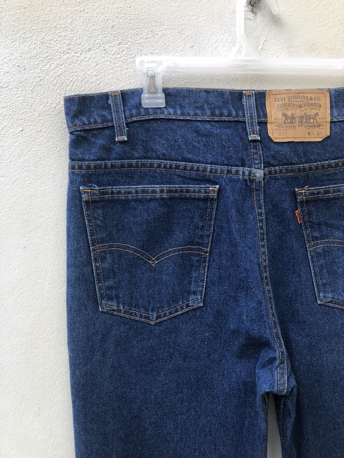Levi's Vintage Early 90s Levi’s 517 Jeans Orange Tab Denim Size US 36 / EU 52 - 12 Thumbnail