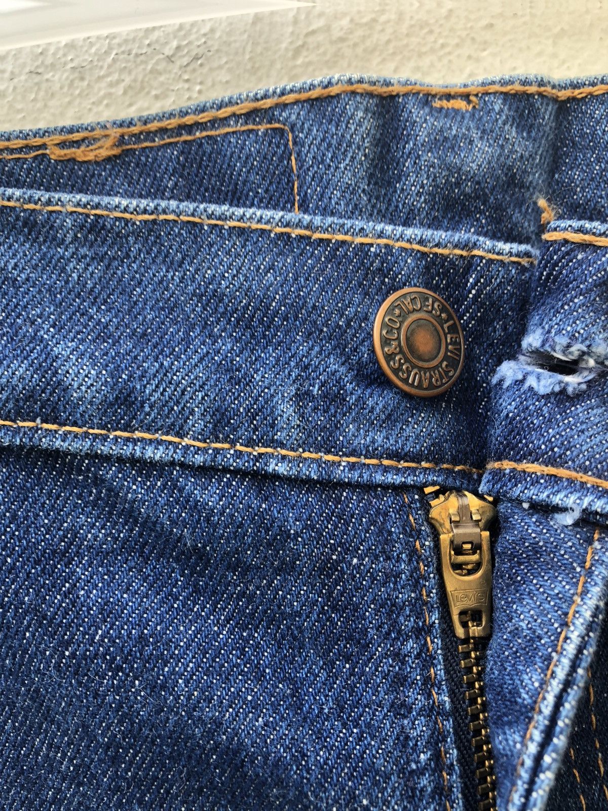 Levi's Vintage Early 90s Levi’s 517 Jeans Orange Tab Denim Size US 36 / EU 52 - 4 Thumbnail