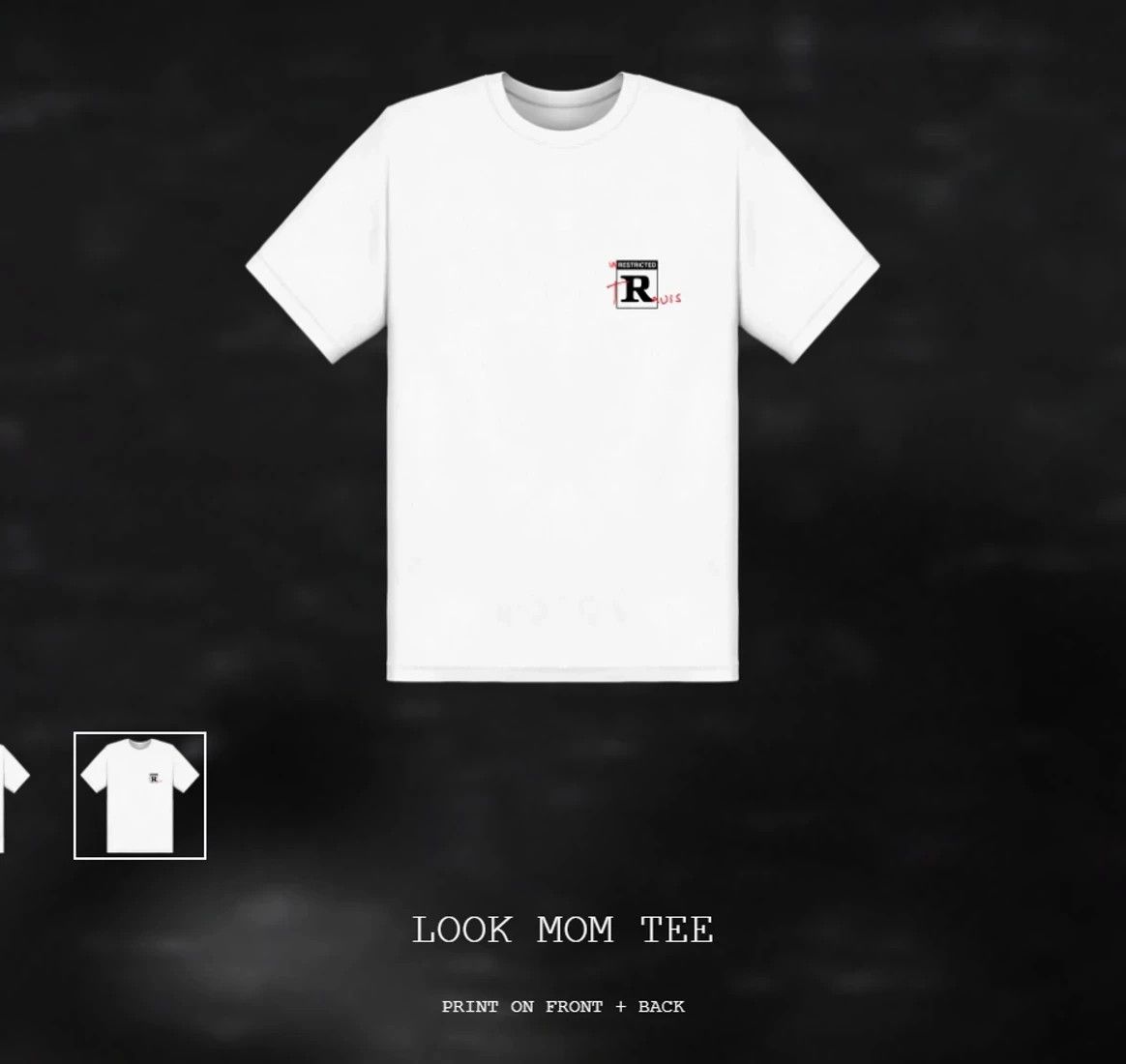 Travis Scott Travis Scott AstroWorld Look Mom I Can Fly White Tee Utopia Size US S / EU 44-46 / 1 - 8 Thumbnail