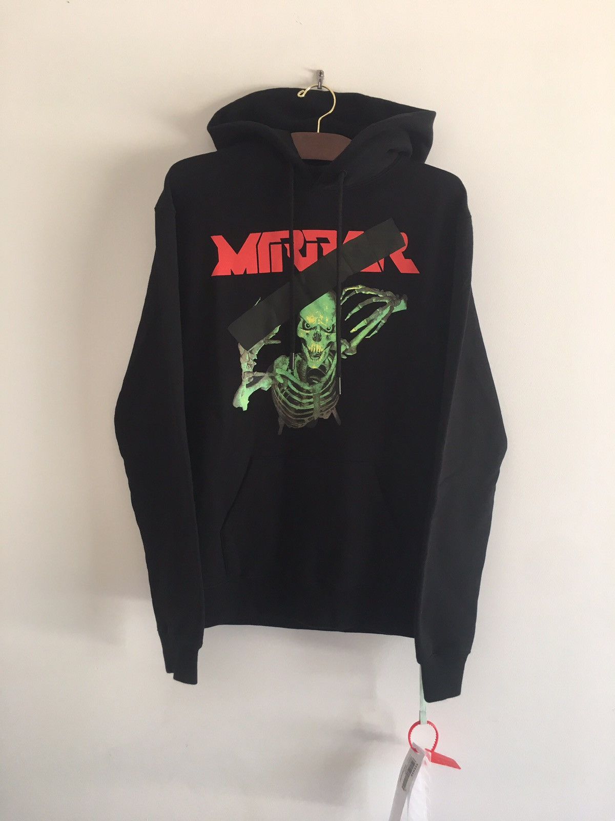 Off-White Mirror Skeleton Hoodie | Grailed