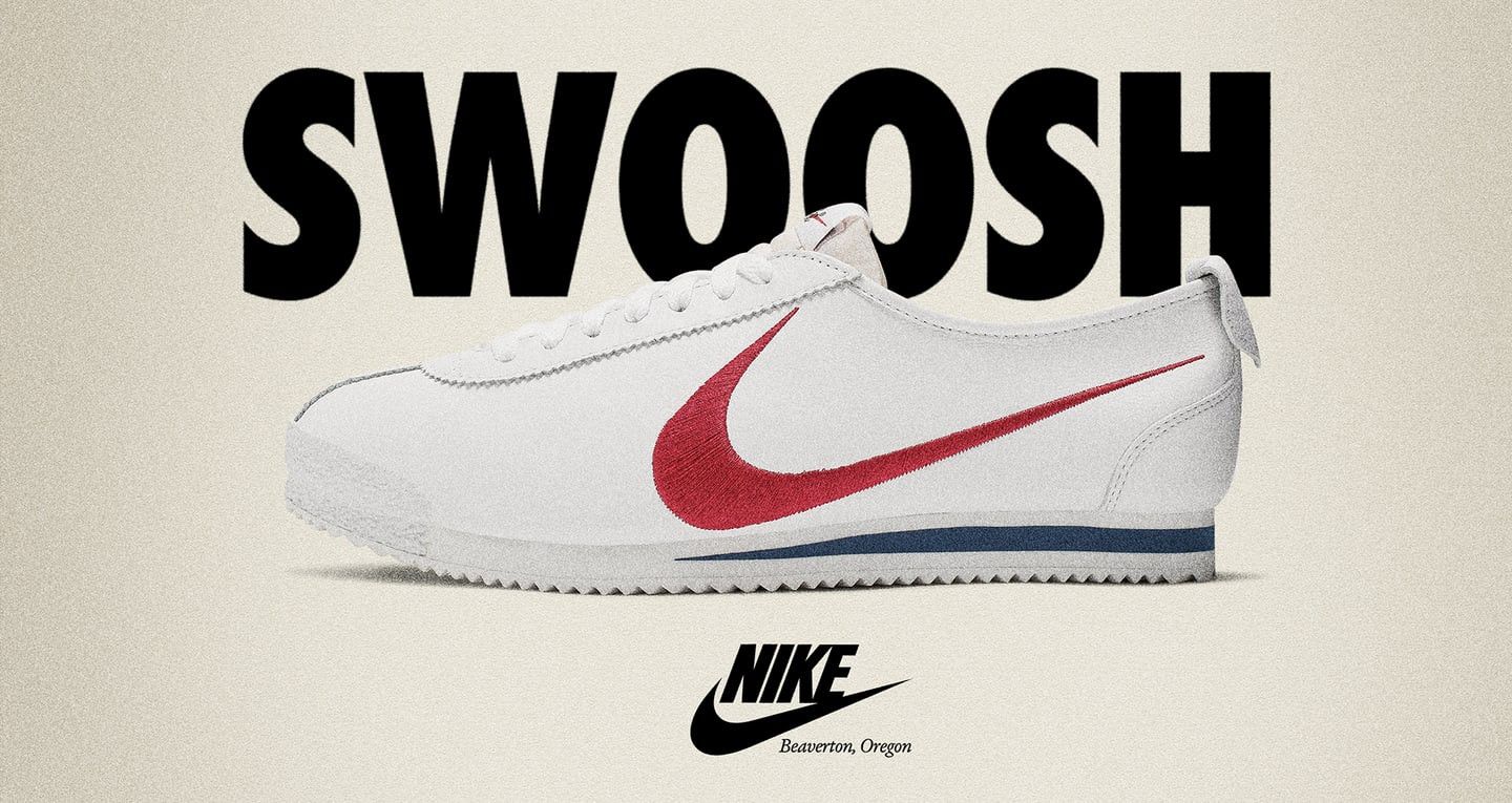 Nike 4 White Nike Cortez Shoe Dog Vintage 72 Shoe Dog OG Swoosh Size US 5 / EU 37 - 16 Thumbnail