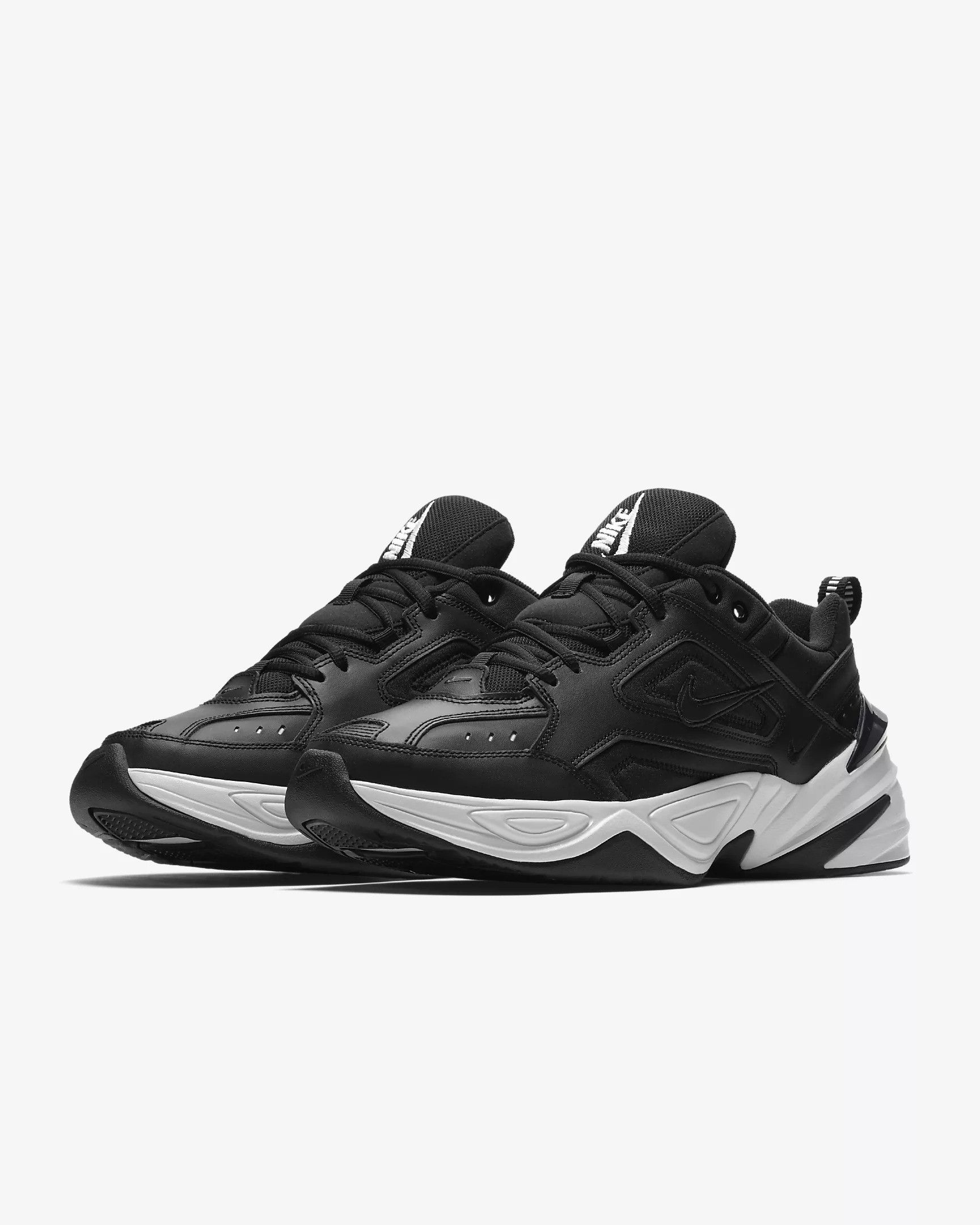 Jordan Brand Size 10W = 8.5 Mens Nike M2K Tekno Black Obsidian Off White Size US 10 / IT 40 - 2 Thumbnail