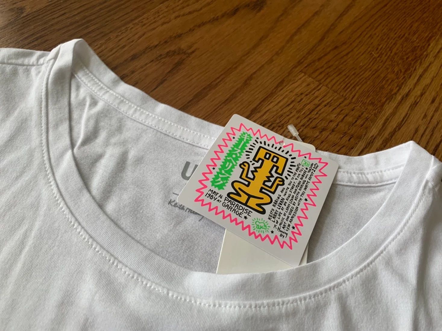 Keith Haring M Women's Uniqlo Keith Haring White T-Shirt SPRZ-NY Tee Size M / US 6-8 / IT 42-44 - 3 Thumbnail