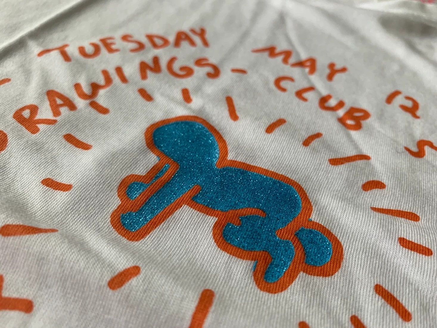 Keith Haring M Women's Uniqlo Keith Haring White T-Shirt SPRZ-NY Tee Size M / US 6-8 / IT 42-44 - 2 Thumbnail