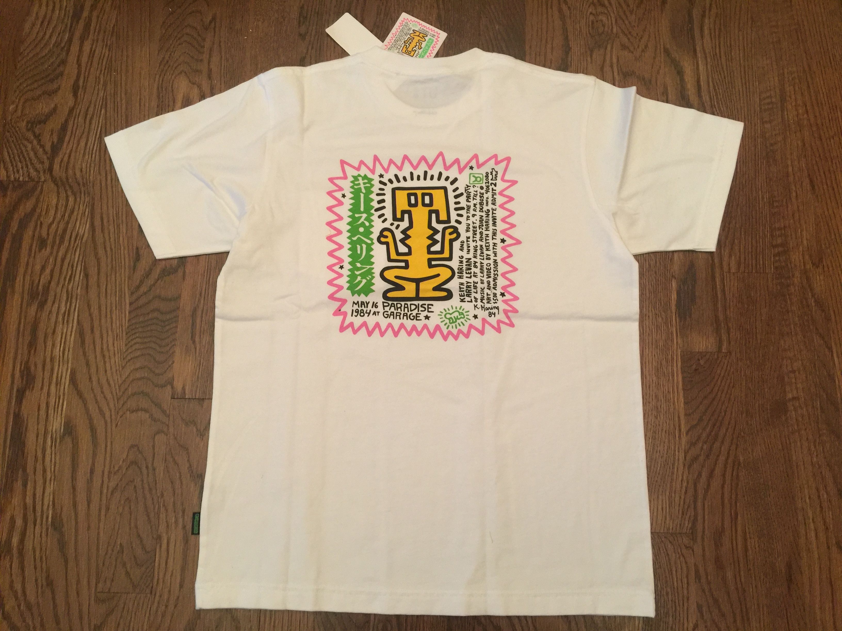 Keith Haring XXS Uniqlo Keith Haring White T-Shirt SPRZ-NY MOMA ASSC Tee Size US XXS / EU 40 - 1 Thumbnail