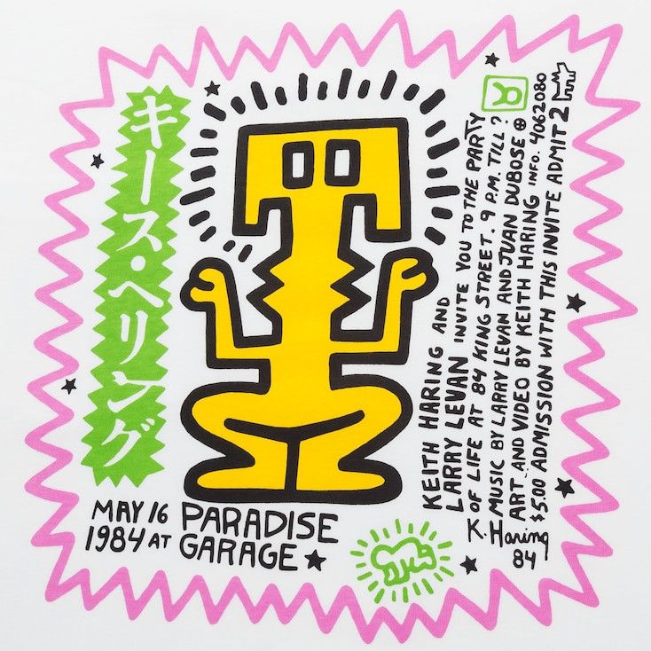 Keith Haring XXS Uniqlo Keith Haring White T-Shirt SPRZ-NY MOMA ASSC Tee Size US XXS / EU 40 - 2 Thumbnail