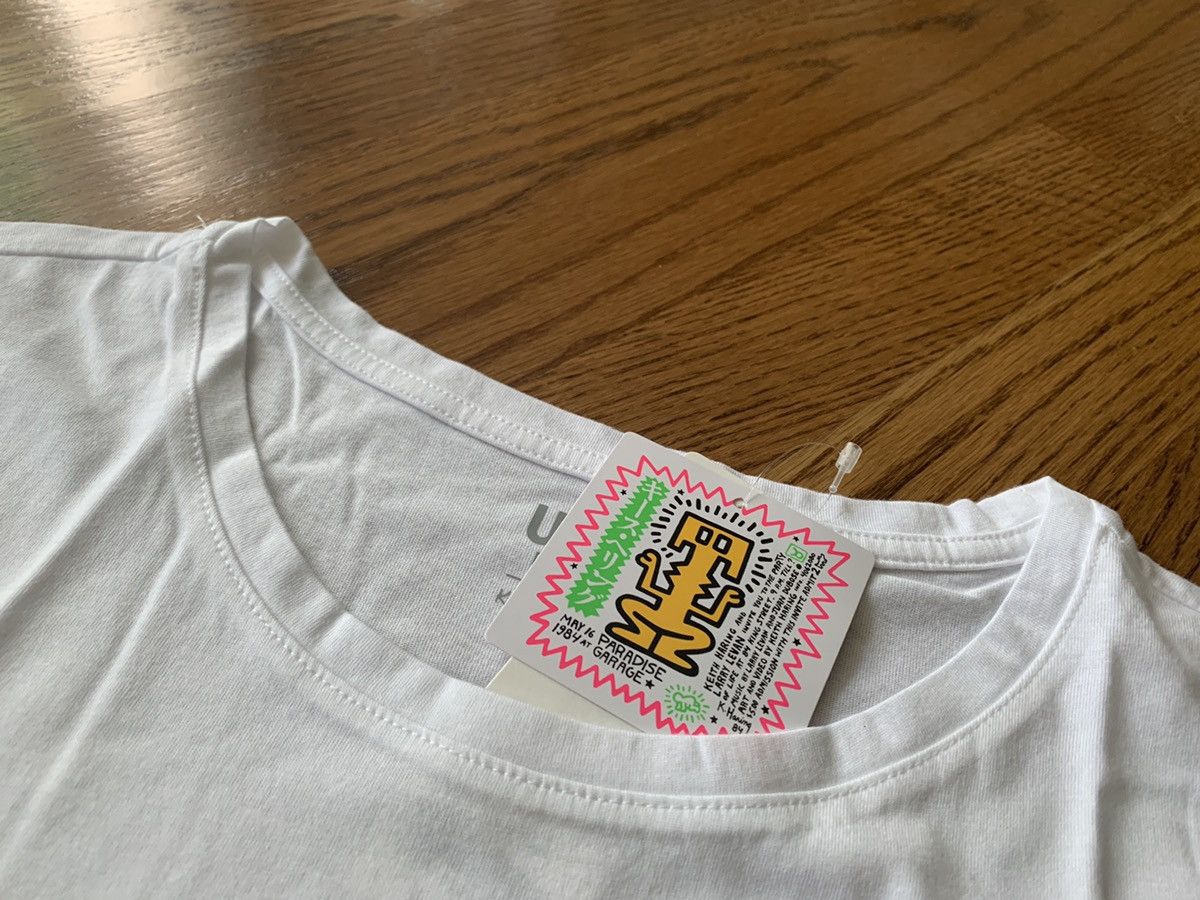 Keith Haring Womens M Uniqlo Keith Haring White T-Shirt SPRZ-NY MOMA Tee Size M / US 6-8 / IT 42-44 - 3 Thumbnail