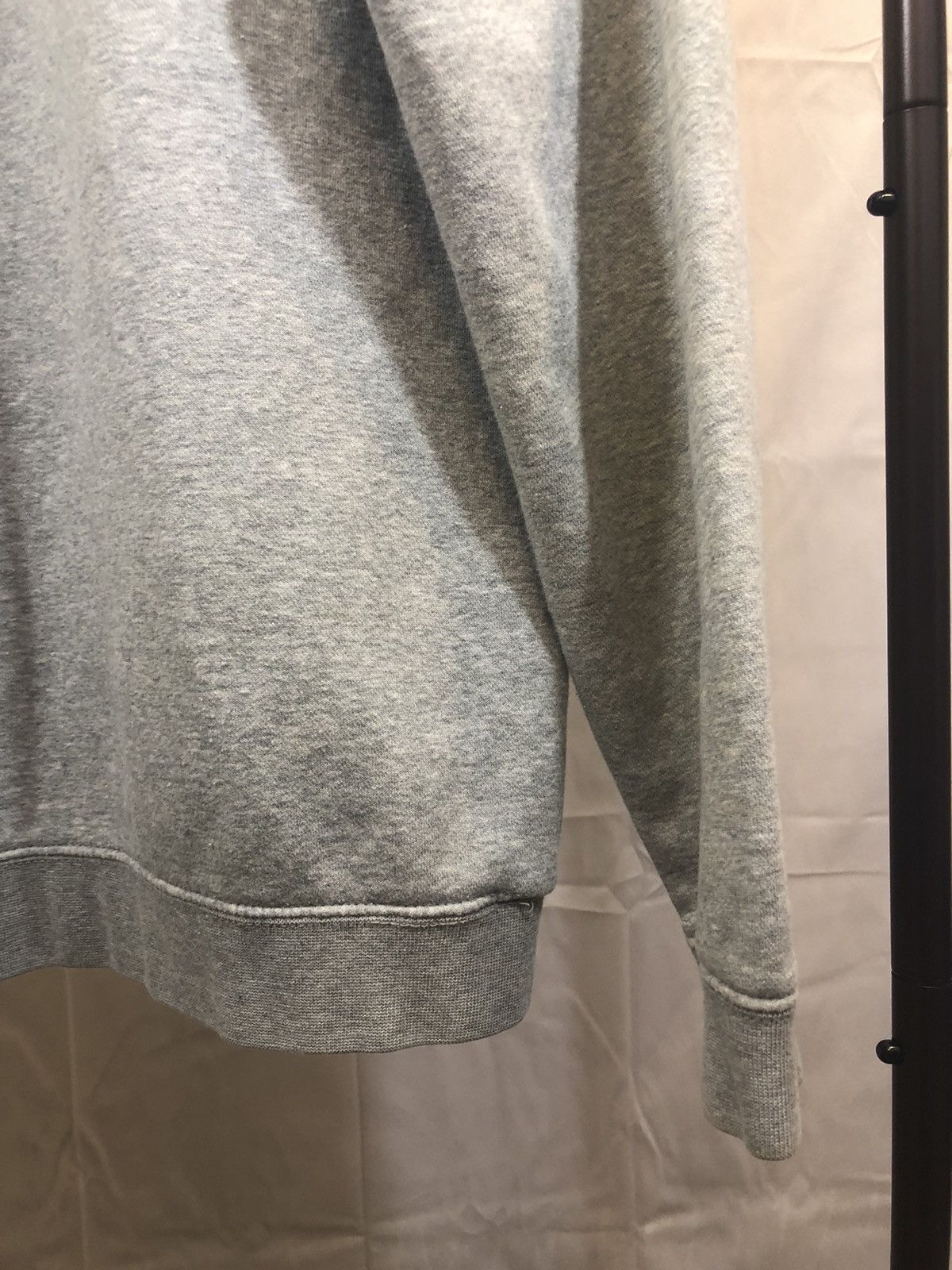 Nike Distressed Nike Blank Gray Y2K 2000s Hoodie Size US L / EU 52-54 / 3 - 13 Thumbnail