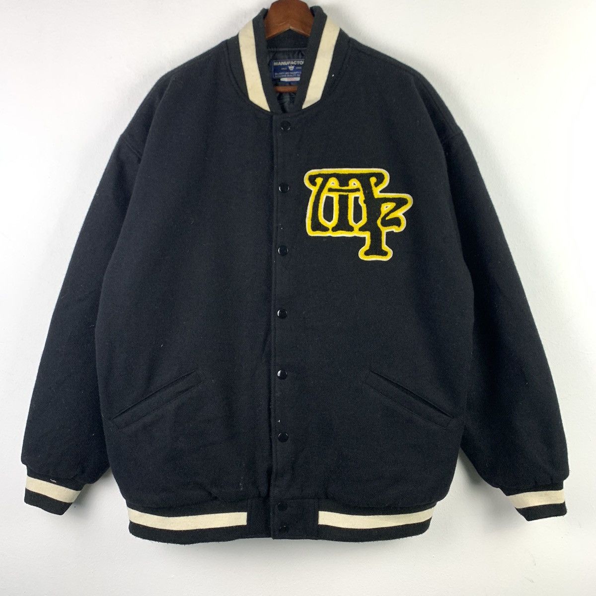 Japanese Brand × Vintage 🔥NS317🔥MANUFACTORY wool winter jackets Size US XL / EU 56 / 4 - 2 Thumbnail