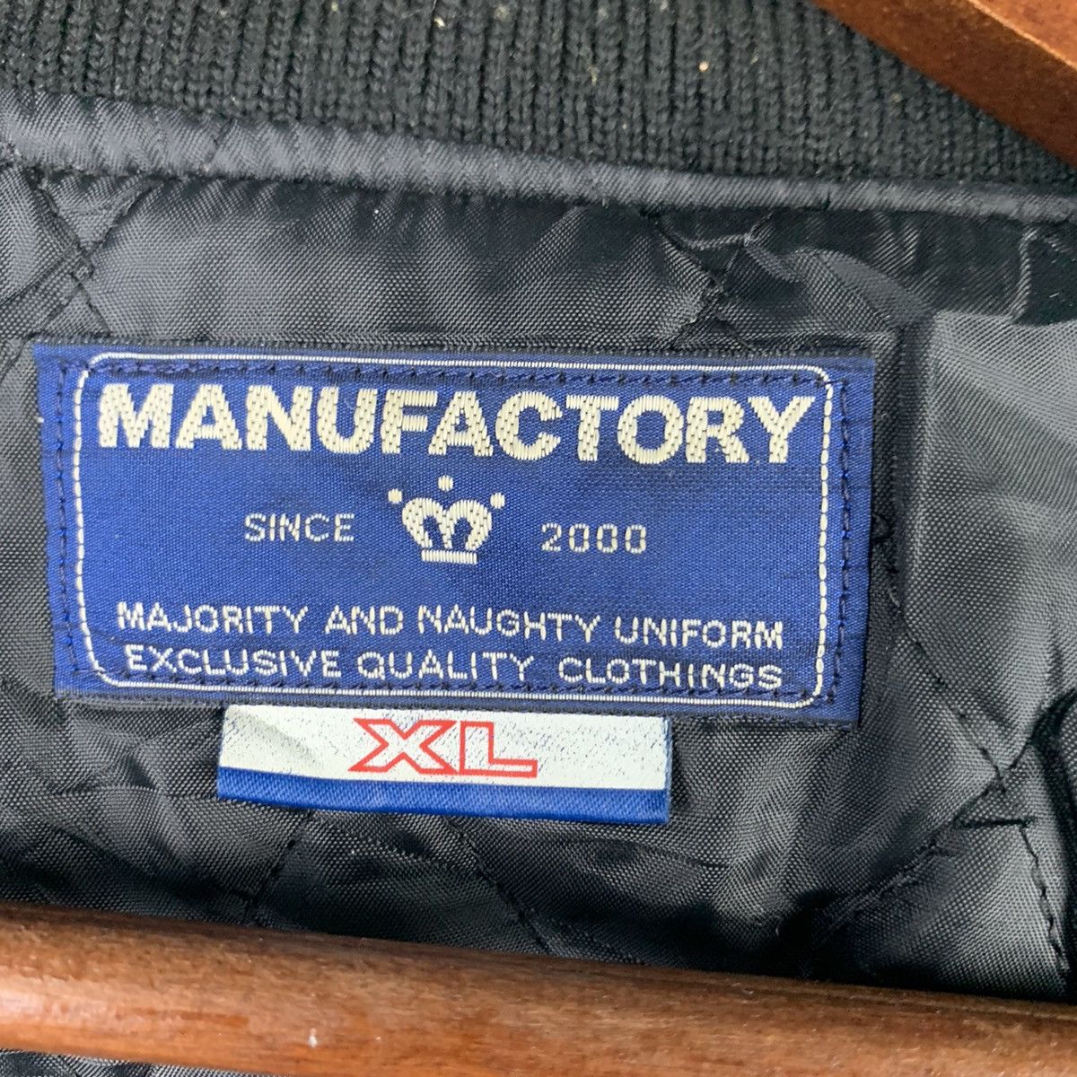 Japanese Brand × Vintage 🔥NS317🔥MANUFACTORY wool winter jackets Size US XL / EU 56 / 4 - 5 Thumbnail