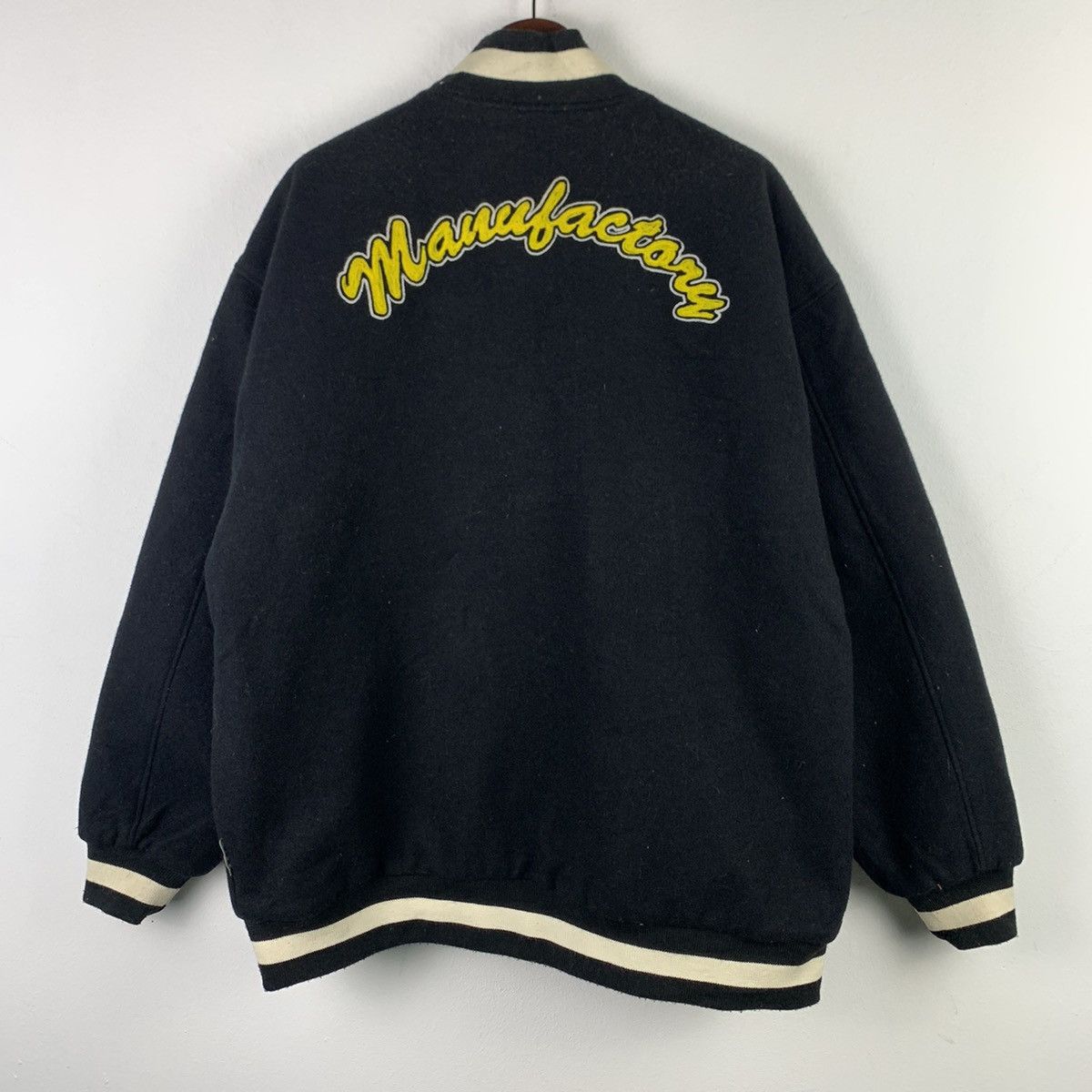 Japanese Brand × Vintage 🔥NS317🔥MANUFACTORY wool winter jackets Size US XL / EU 56 / 4 - 1 Thumbnail