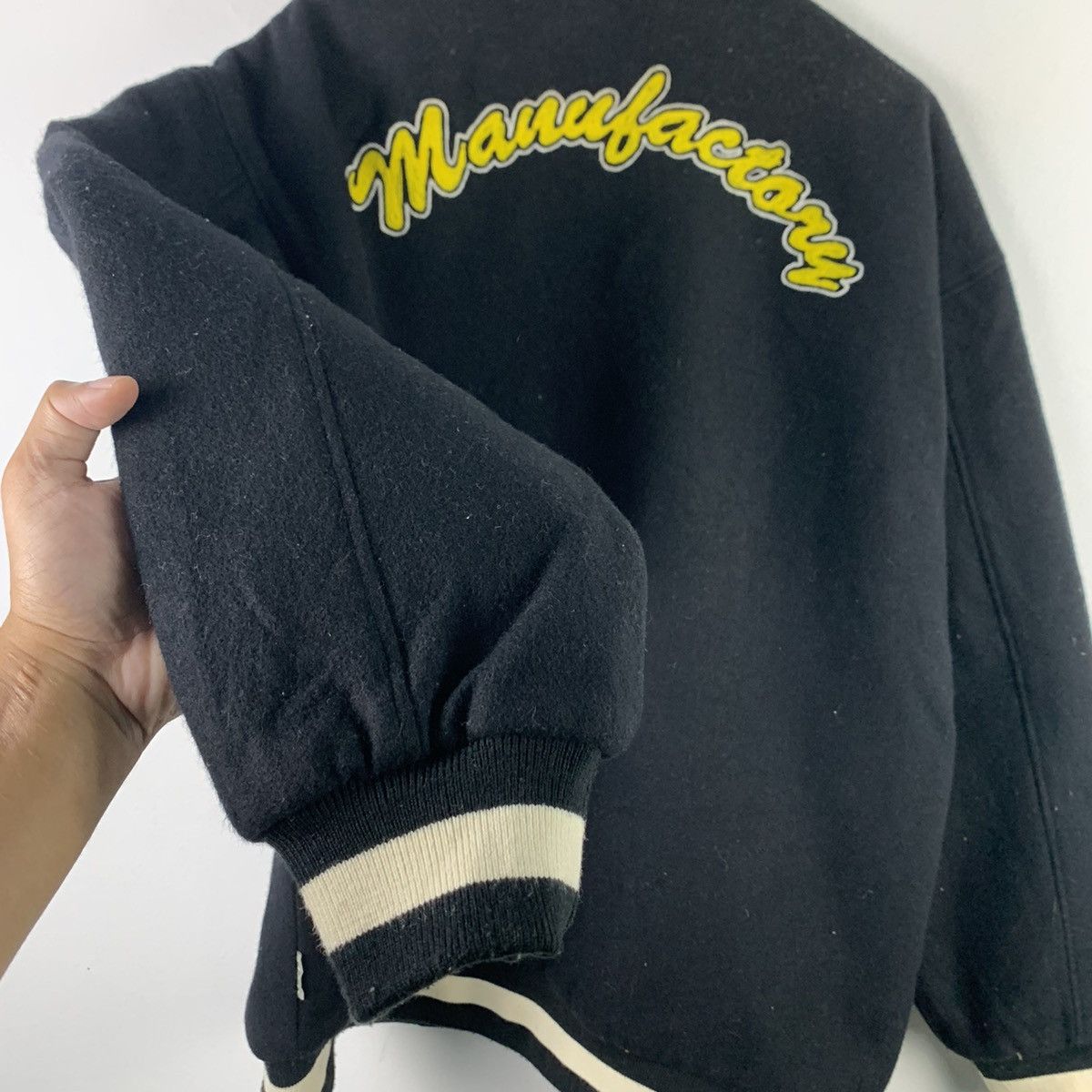 Japanese Brand × Vintage 🔥NS317🔥MANUFACTORY wool winter jackets Size US XL / EU 56 / 4 - 4 Thumbnail