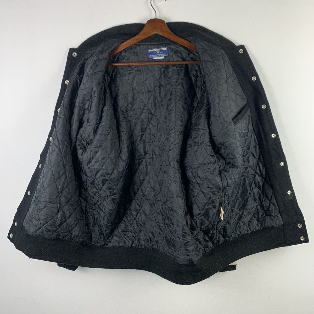 Japanese Brand × Vintage 🔥NS317🔥MANUFACTORY wool winter jackets Size US XL / EU 56 / 4 - 3 Thumbnail