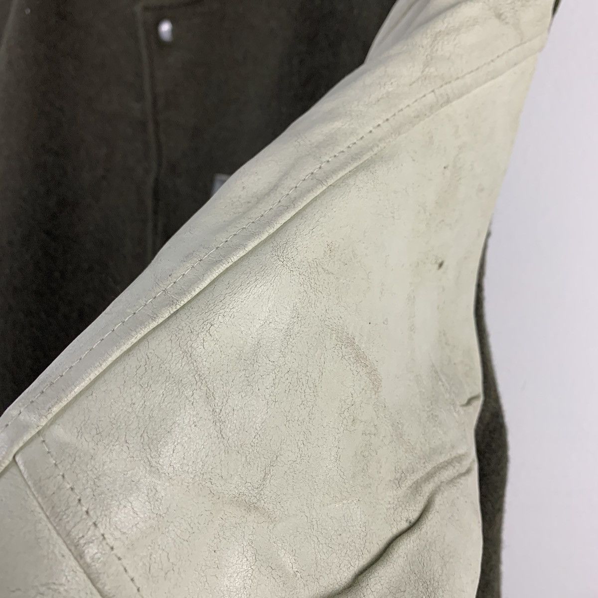 Japanese Brand × Vintage 🔥NS247🔥Vintage Westside Leather varsity jacket Size US L / EU 52-54 / 3 - 8 Thumbnail