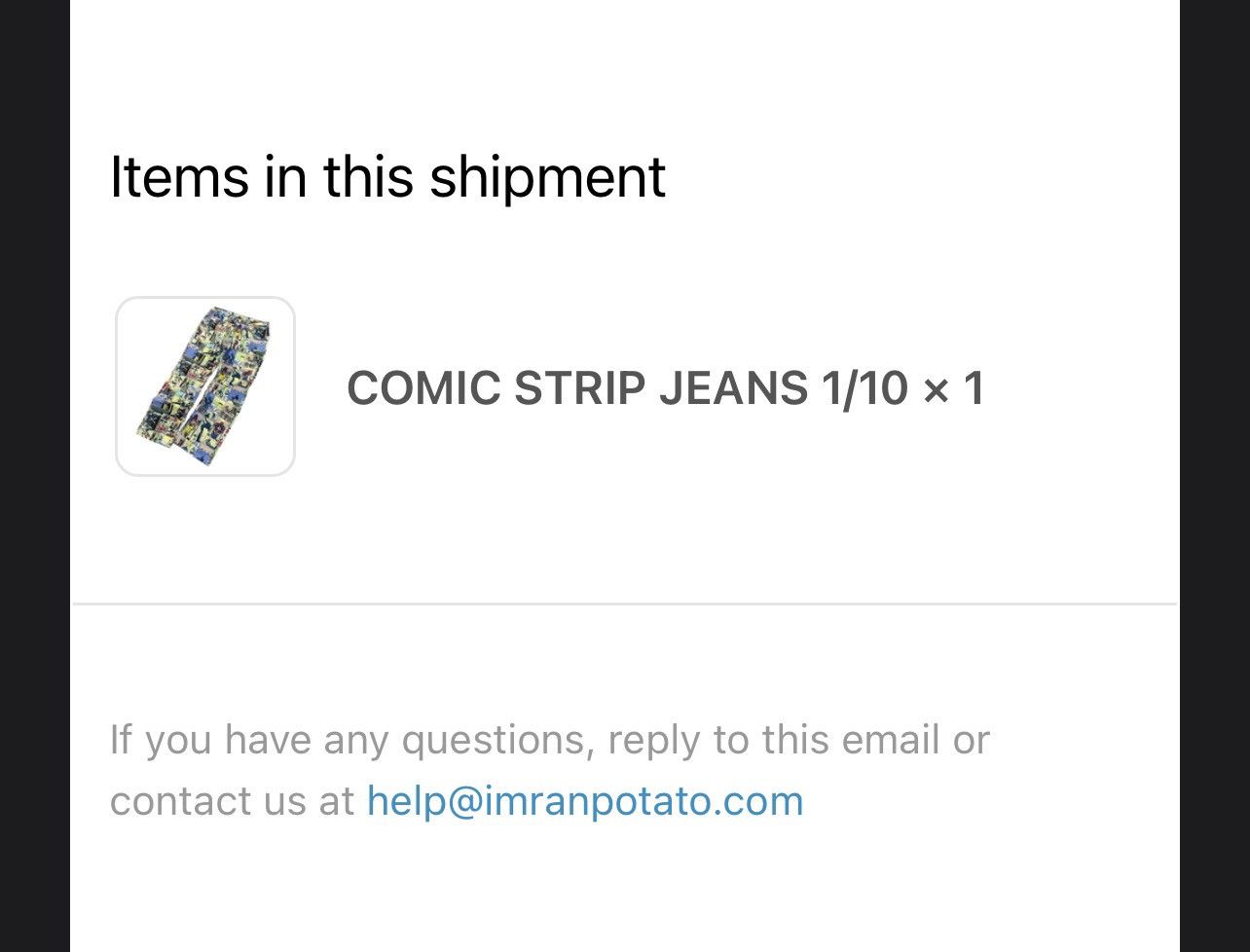 Imran Potato 10 IN THE WORLD Imran Potato G.I Joe Comic Jeans Size US 32 / EU 48 - 6 Thumbnail
