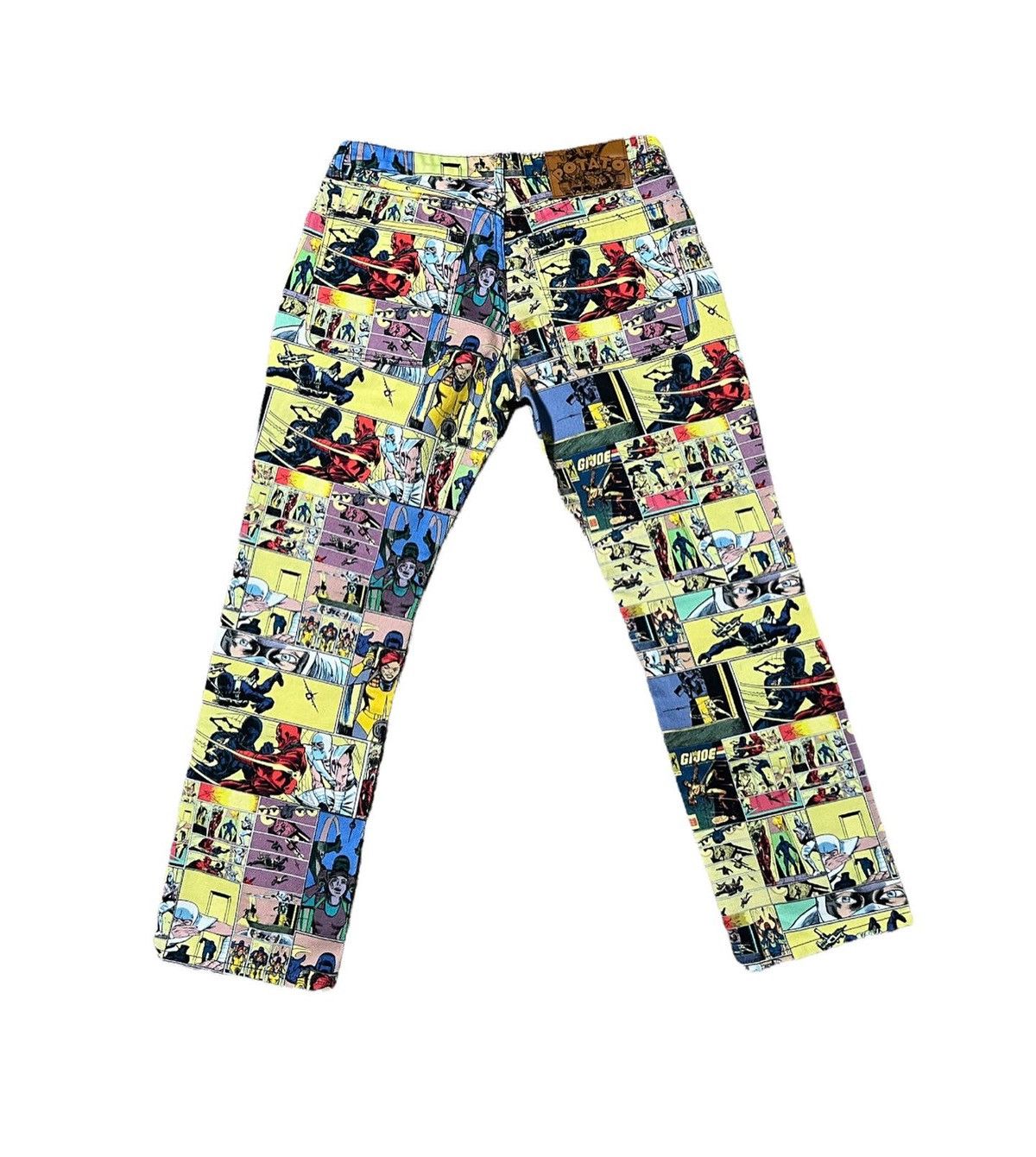 Imran Potato 10 IN THE WORLD Imran Potato G.I Joe Comic Jeans Size US 32 / EU 48 - 2 Thumbnail