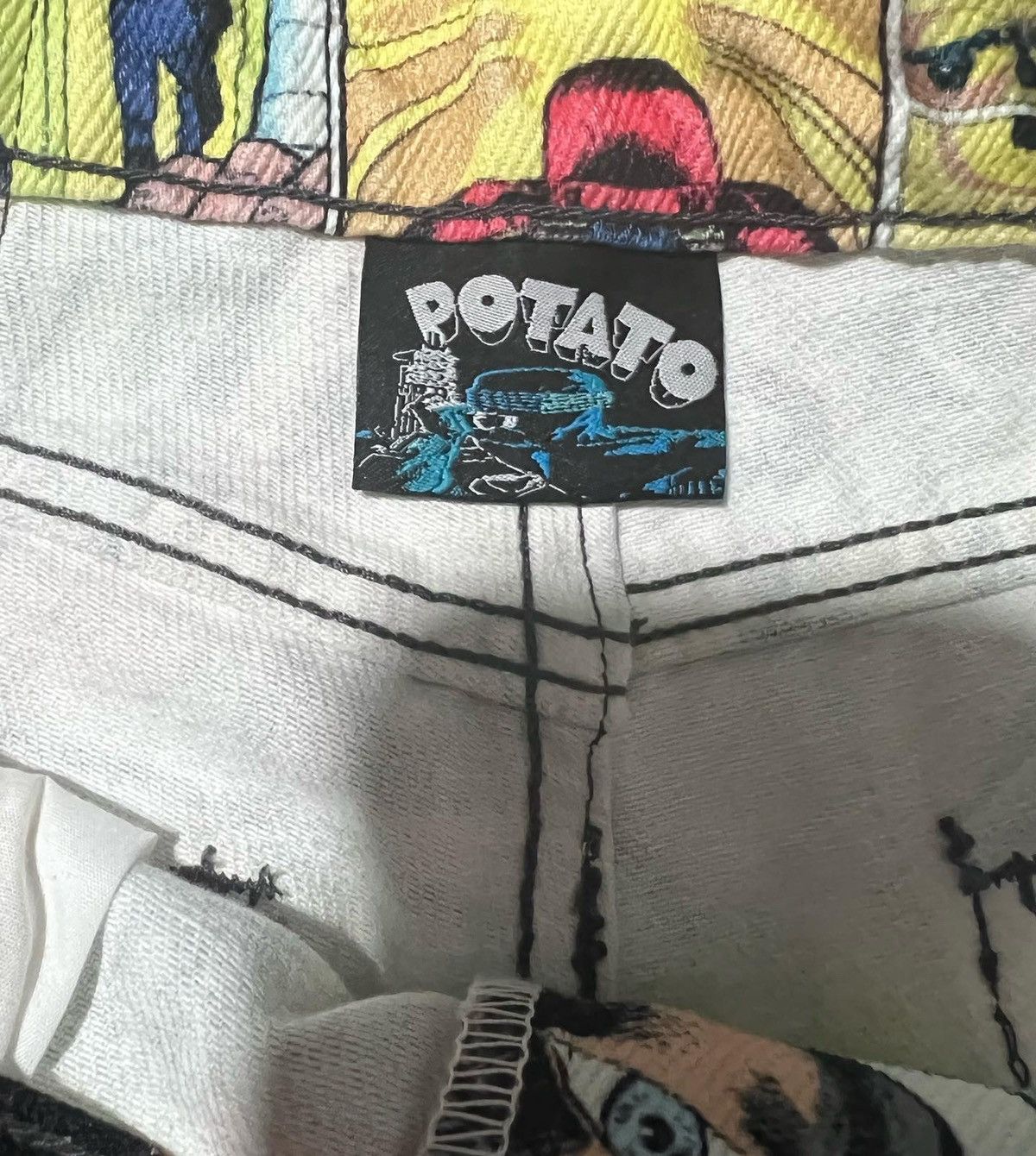 Imran Potato 10 IN THE WORLD Imran Potato G.I Joe Comic Jeans Size US 32 / EU 48 - 4 Thumbnail