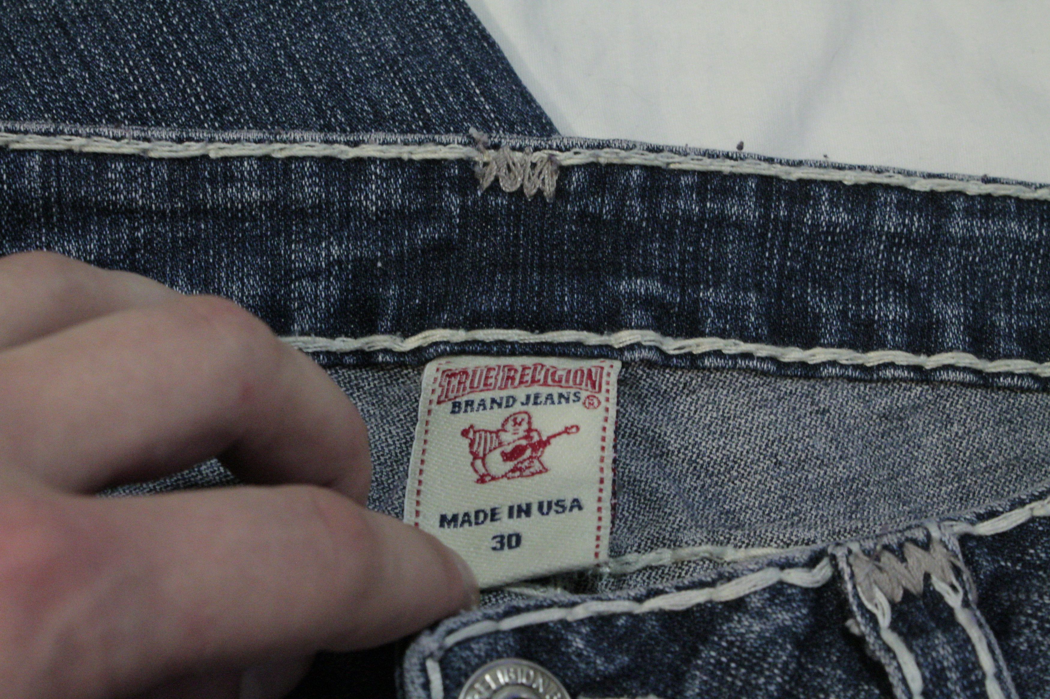 True Religion Steall Super 7 Dnim Size US 30 / EU 46 - 6 Thumbnail