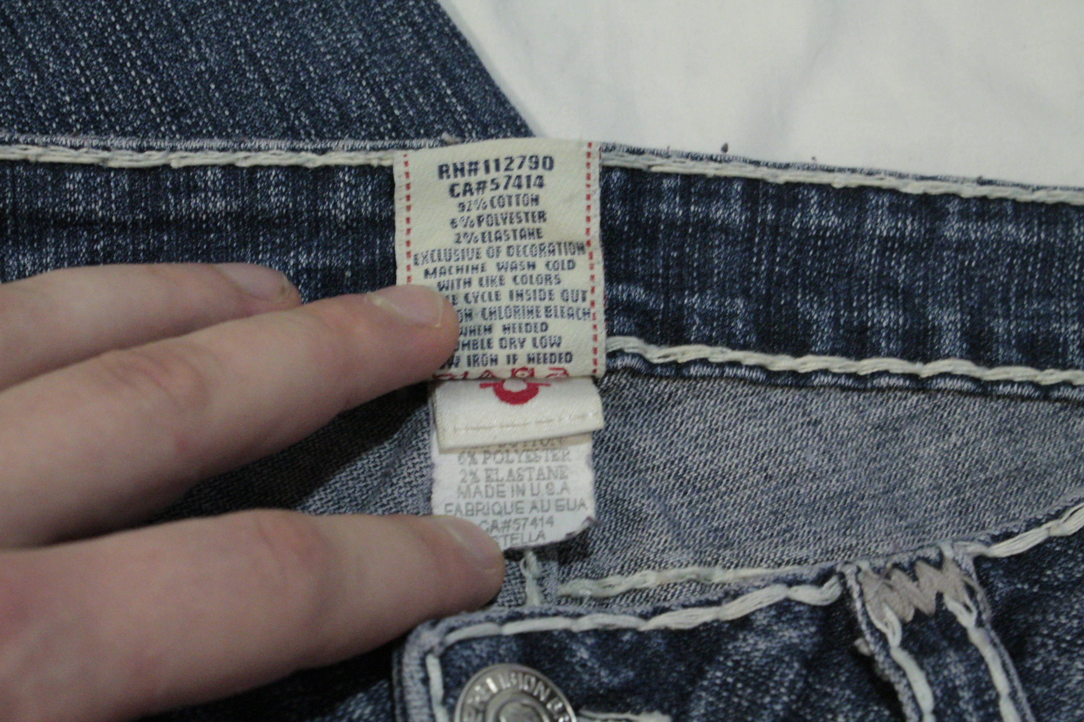 True Religion Steall Super 7 Dnim Size US 30 / EU 46 - 5 Thumbnail