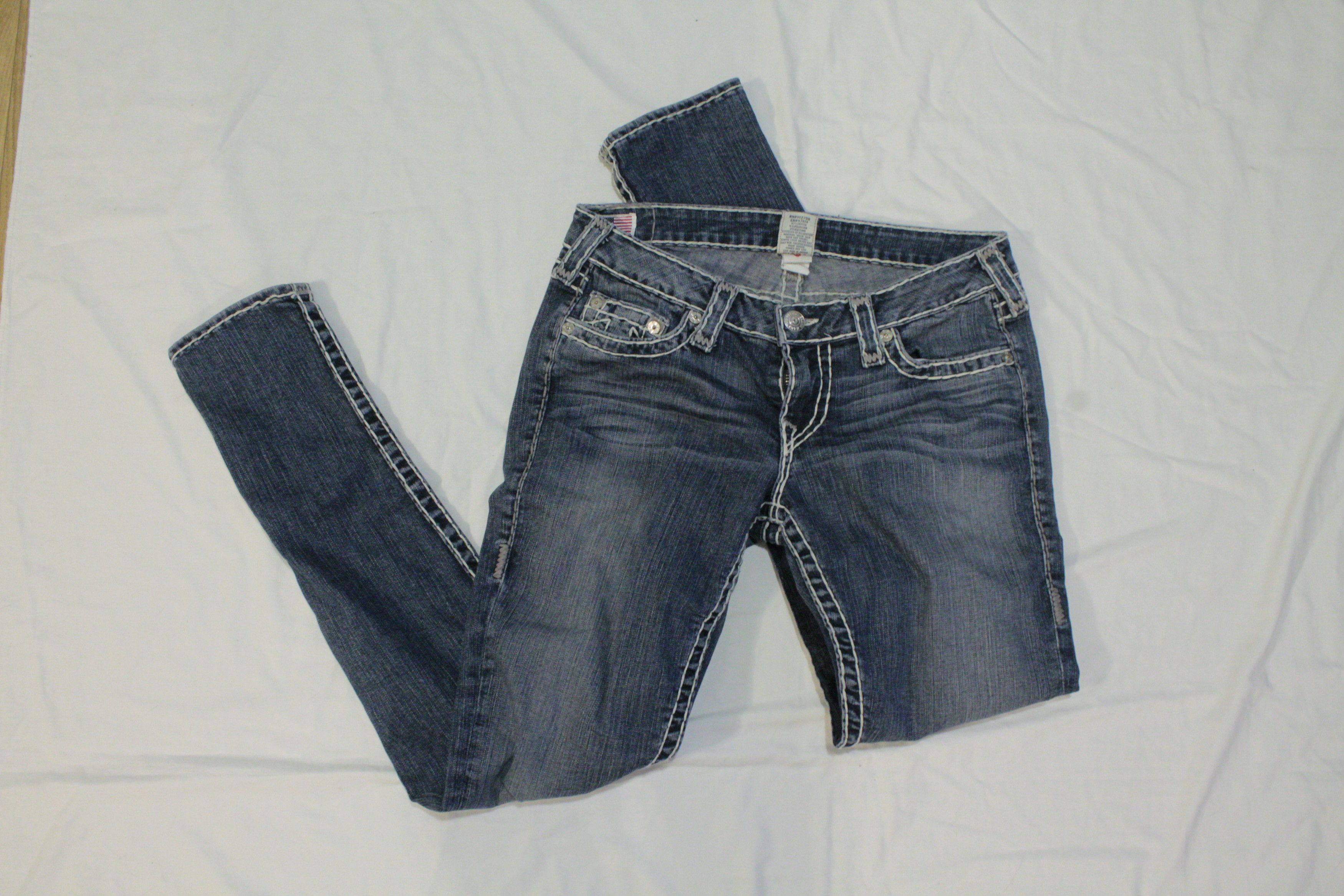 True Religion Steall Super 7 Dnim Size US 30 / EU 46 - 1 Thumbnail