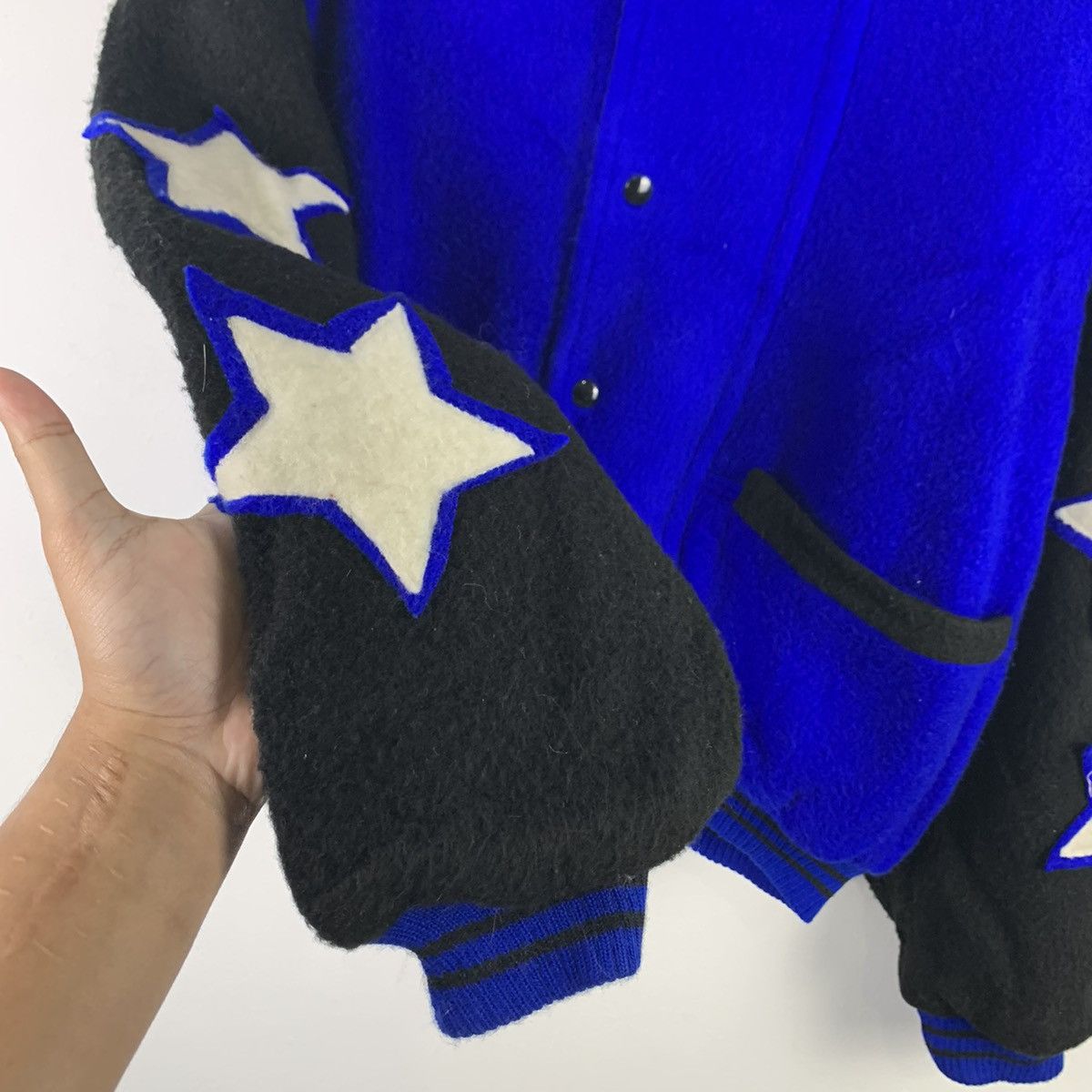 Japanese Brand × Vintage 🔥NK105🔥vintage CHIPIE Double star wool varsity jackets Blue Size US M / EU 48-50 / 2 - 5 Thumbnail
