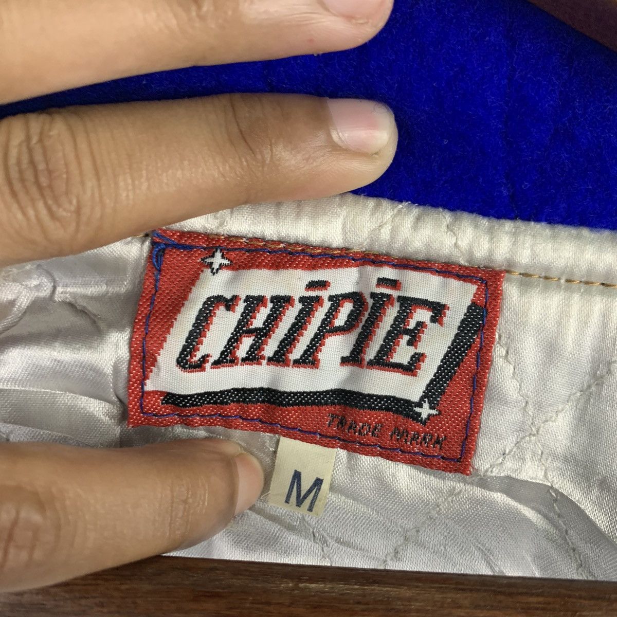 Japanese Brand × Vintage 🔥NK105🔥vintage CHIPIE Double star wool varsity jackets Blue Size US M / EU 48-50 / 2 - 9 Thumbnail