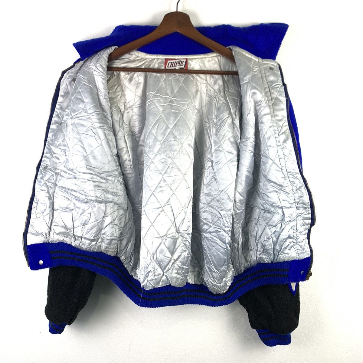 Japanese Brand × Vintage 🔥NK105🔥vintage CHIPIE Double star wool varsity jackets Blue Size US M / EU 48-50 / 2 - 4 Thumbnail