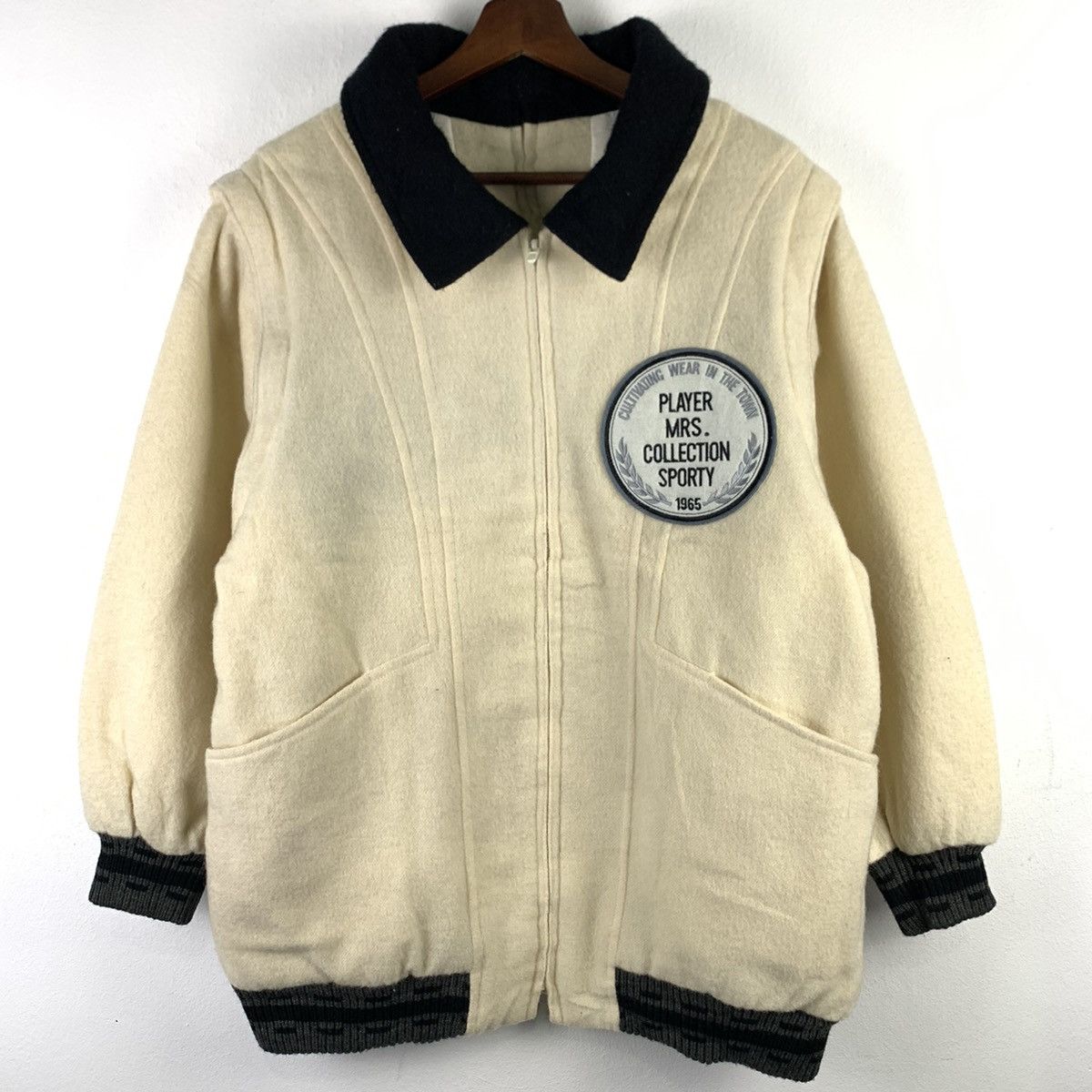 Japanese Brand 🔥NK126🔥Vintage Japanese Long jackets Collared multizipper Size US M / EU 48-50 / 2 - 1 Thumbnail