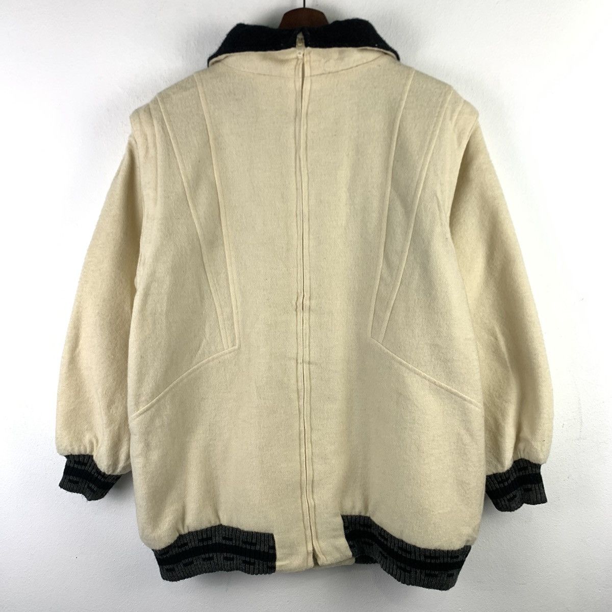 Japanese Brand 🔥NK126🔥Vintage Japanese Long jackets Collared multizipper Size US M / EU 48-50 / 2 - 3 Thumbnail