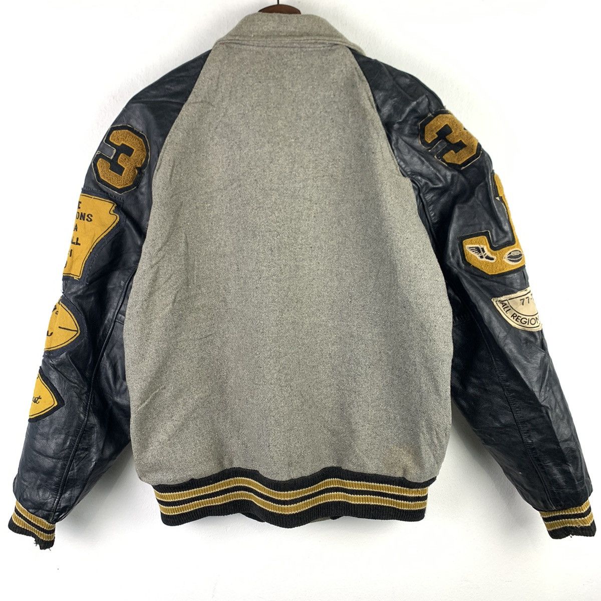 Japanese Brand × Vintage 🔥NK127🔥Vintage Japanese Champion FootBall varsity jackets Size US M / EU 48-50 / 2 - 3 Thumbnail