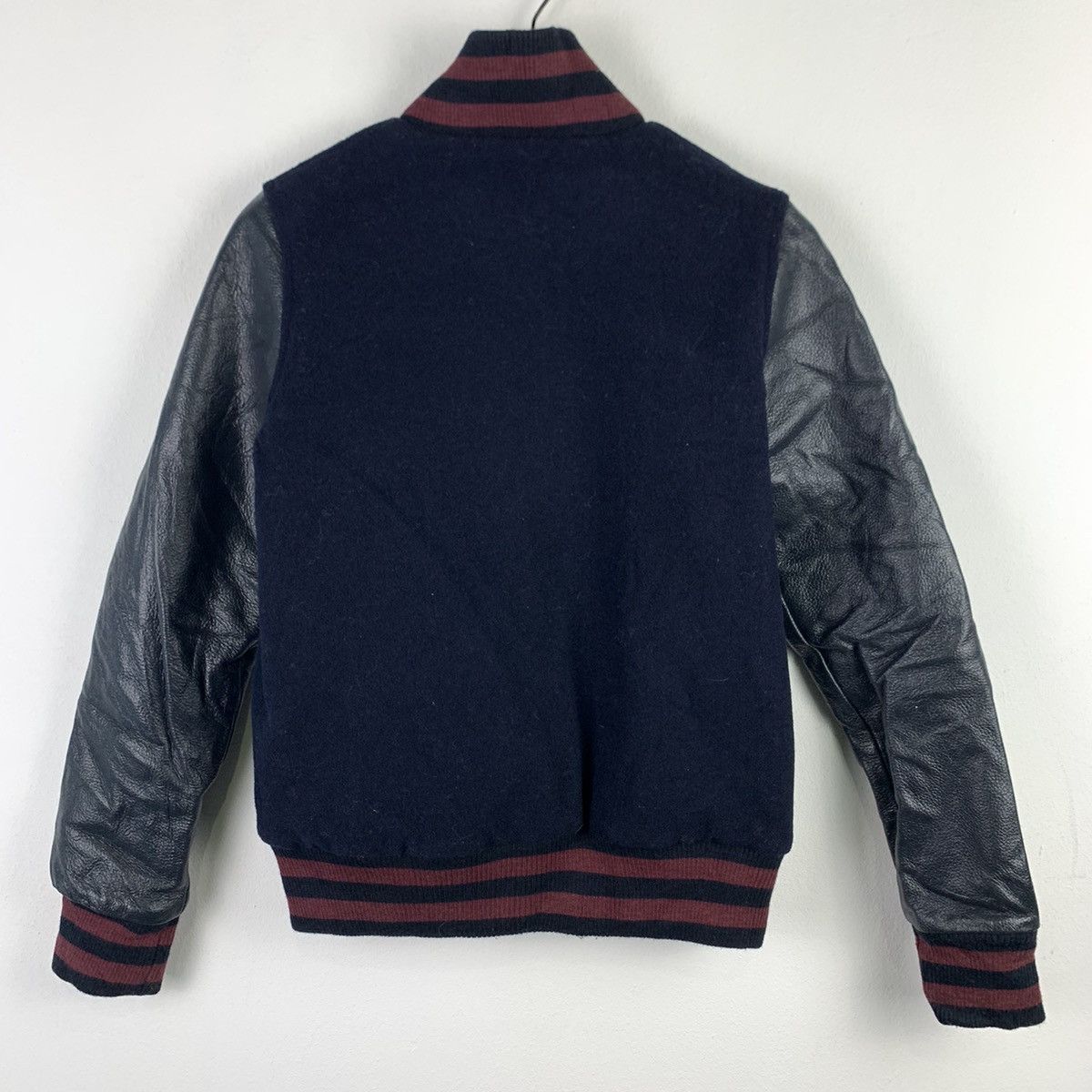 Japanese Brand × Vintage 🔥NK71🔥X-GIRL Black Varsity jackets Size US XS / EU 42 / 0 - 3 Thumbnail