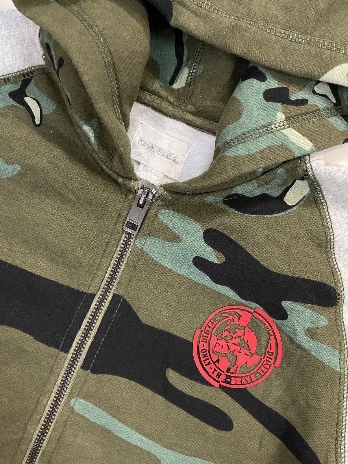 Diesel × Diesel Black Gold Diesel Camo Hoodie Size US M / EU 48-50 / 2 - 5 Thumbnail