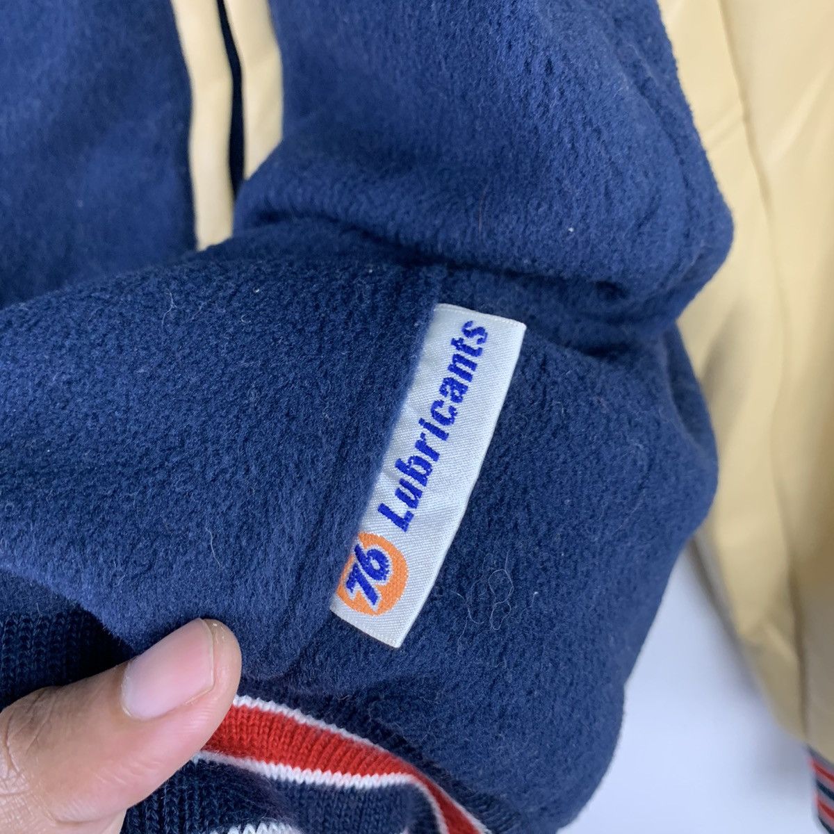 Japanese Brand 🔥NK74🔥Lubricants Racing Motor Oil PU Leather varsity jackets Size US M / EU 48-50 / 2 - 8 Thumbnail