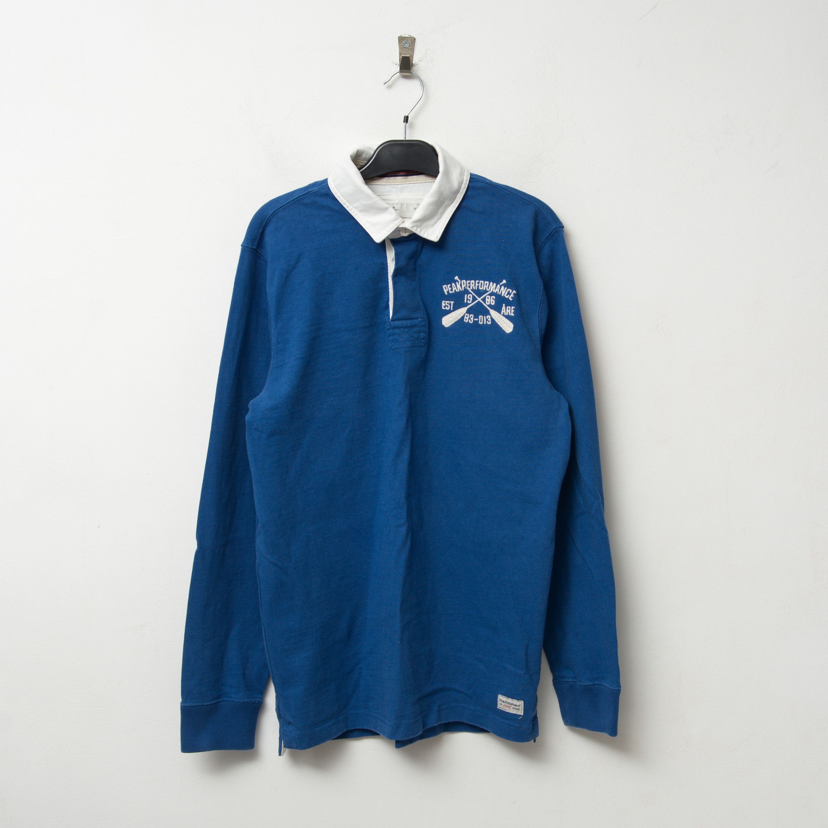 Peak Performance Roy Rugby M Men's Polo Shirt Long Sleeve Cotton Casual Top Size US M / EU 48-50 / 2 - 1 Thumbnail