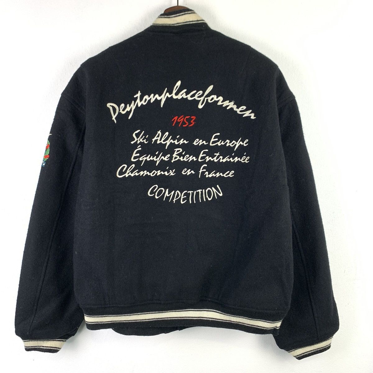 Japanese Brand 🔥NK135🔥PEYTON PLACE Equipe De Ski Alpin wool jackets Size US M / EU 48-50 / 2 - 1 Thumbnail