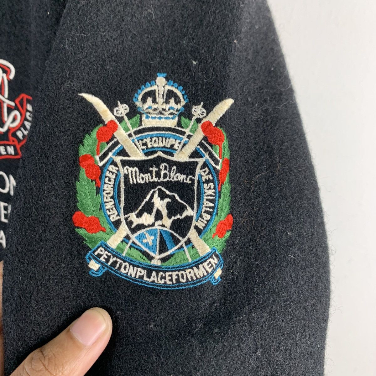 Japanese Brand 🔥NK135🔥PEYTON PLACE Equipe De Ski Alpin wool jackets Size US M / EU 48-50 / 2 - 6 Thumbnail
