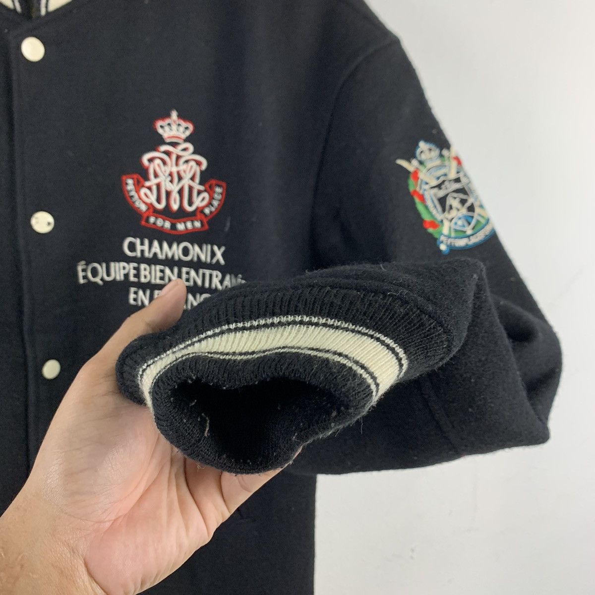Japanese Brand 🔥NK135🔥PEYTON PLACE Equipe De Ski Alpin wool jackets Size US M / EU 48-50 / 2 - 7 Thumbnail