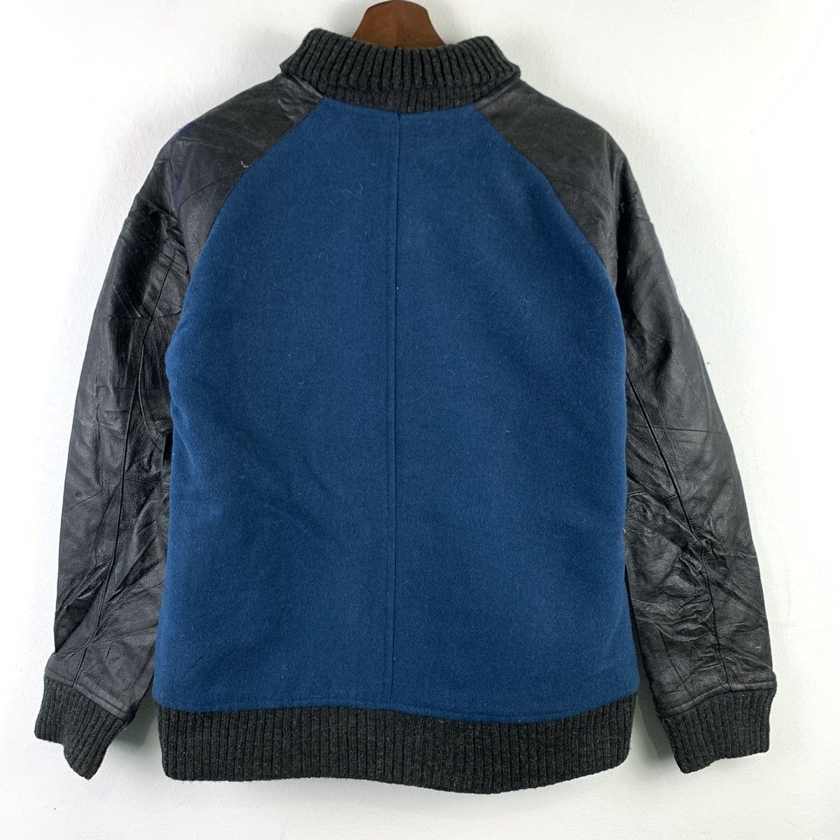 Japanese Brand 🔥NK107🔥H.O.B Plain nice Colour Varsity jackets Size US M / EU 48-50 / 2 - 3 Thumbnail