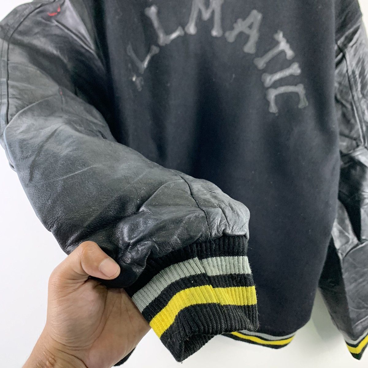 Japanese Brand × Other 🔥NK108🔥Nuts and Bones ILLAMATIL Black varsity jackets Size US XL / EU 56 / 4 - 6 Thumbnail