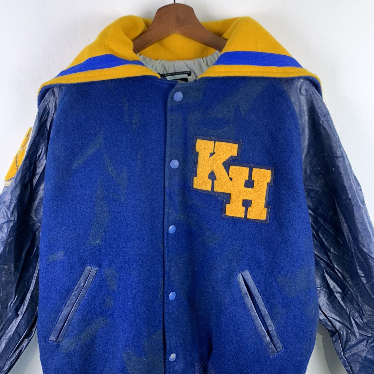Japanese Brand × NEFF 🔥NK101🔥NEFF Classic Design Varsity jackets Size US L / EU 52-54 / 3 - 4 Thumbnail