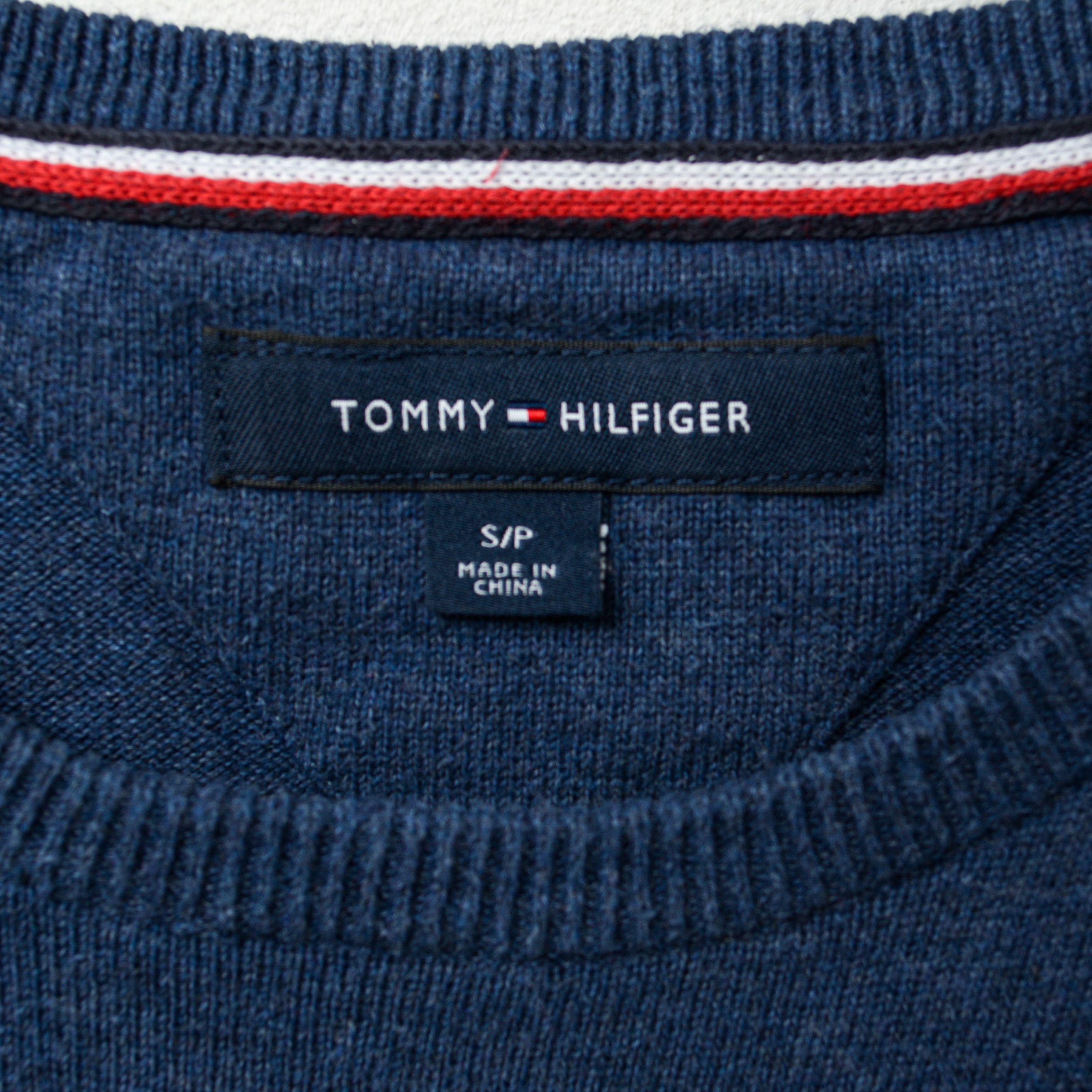 Tommy Hilfiger Crew Neck Sweater Jumper Pullover Sweatshirt Top Size US S / EU 44-46 / 1 - 2 Thumbnail