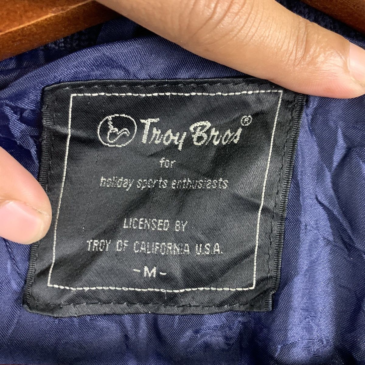 Japanese Brand 🔥NK82🔥Tnoy Bnos sportswear wool varsity jackets Size US S / EU 44-46 / 1 - 7 Thumbnail
