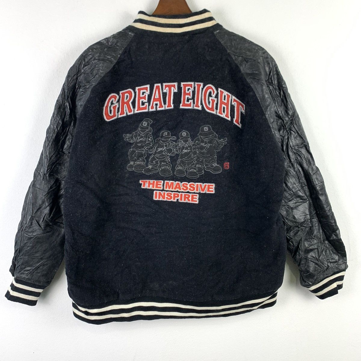 Japanese Brand 🔥NK79 🔥GREAT EIGHT The massive inspire PU Leather jackets Size US M / EU 48-50 / 2 - 1 Thumbnail